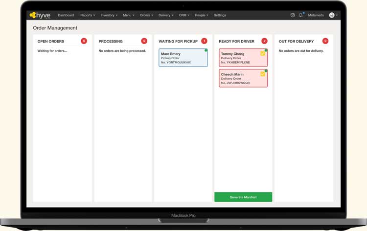 generate delivery manifest