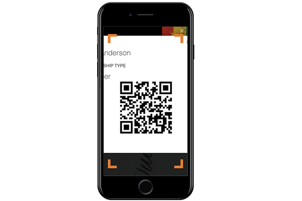 scan customer digital rewards in Hyve