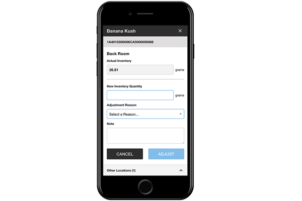 inventory app actions